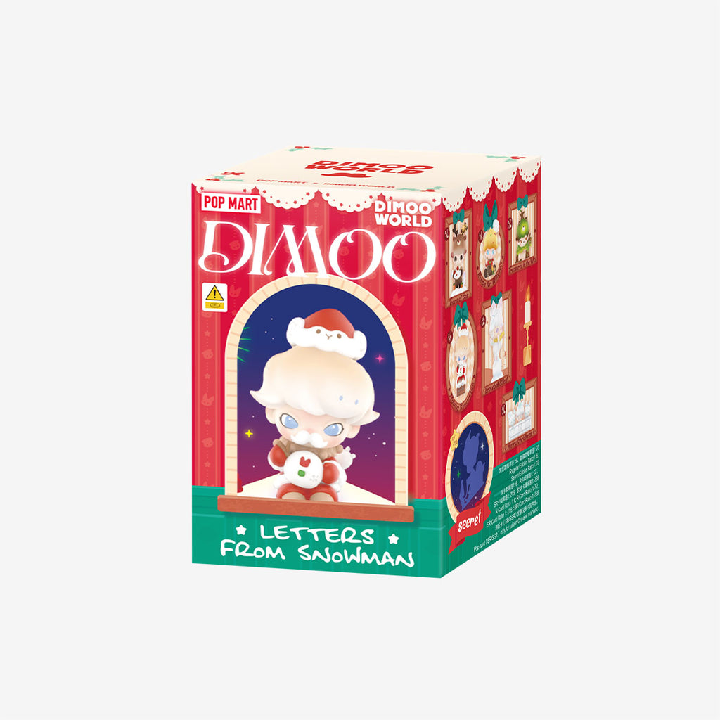 DIMOO- Letters from snowman - Pop Mart