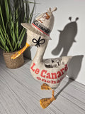 Canard enchaîné en papier mâché - Espoir - Aude Goalec et Nicole Jacobs