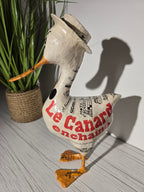 Canard enchaîné en papier mâché - Mots Croisés - Aude Goalec et Nicole Jacobs