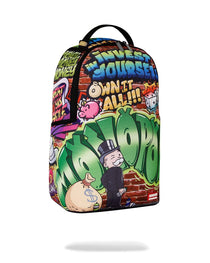 Sac à dos - MONOPOLY MAN GRAFFITI DLXR BACKPACK - SPRAYGROUND - Sac à