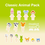 Sonny Angel - STICKER PACK SERIE 1 - Dreams - Figurine Sony Angel