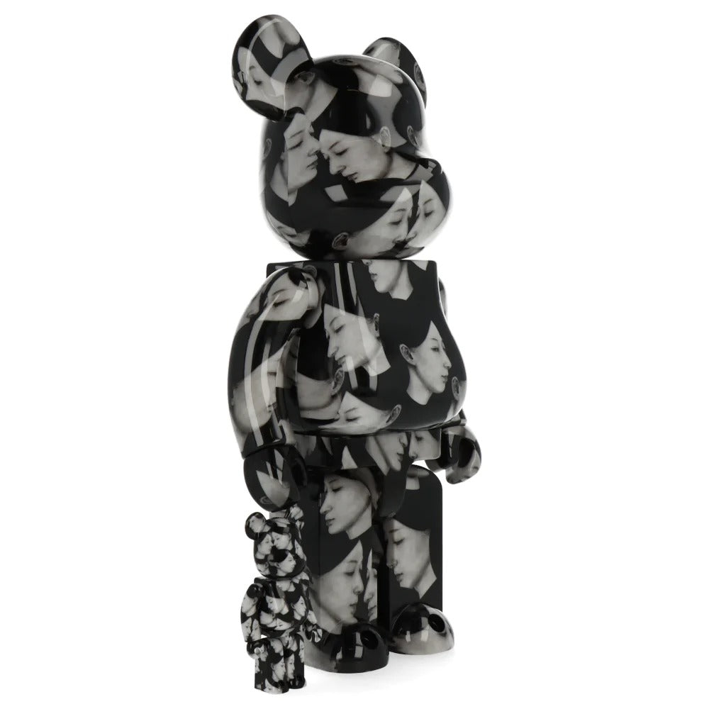400% + 100% Bearbrick Black Scandal Yohji Yamamoto x Suzume Uchida x S.H.I.P & Crew Multiple Selves - Medicom Toy-Magna-Carta