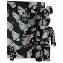 400% + 100% Bearbrick Black Scandal Yohji Yamamoto x Suzume Uchida x S.H.I.P & Crew Multiple Selves - Medicom Toy-Magna-Carta