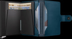 Porte-cartes Miniwallet Premium Emboss Lines - Secrid - Black - Porte-cartes protection RFID
