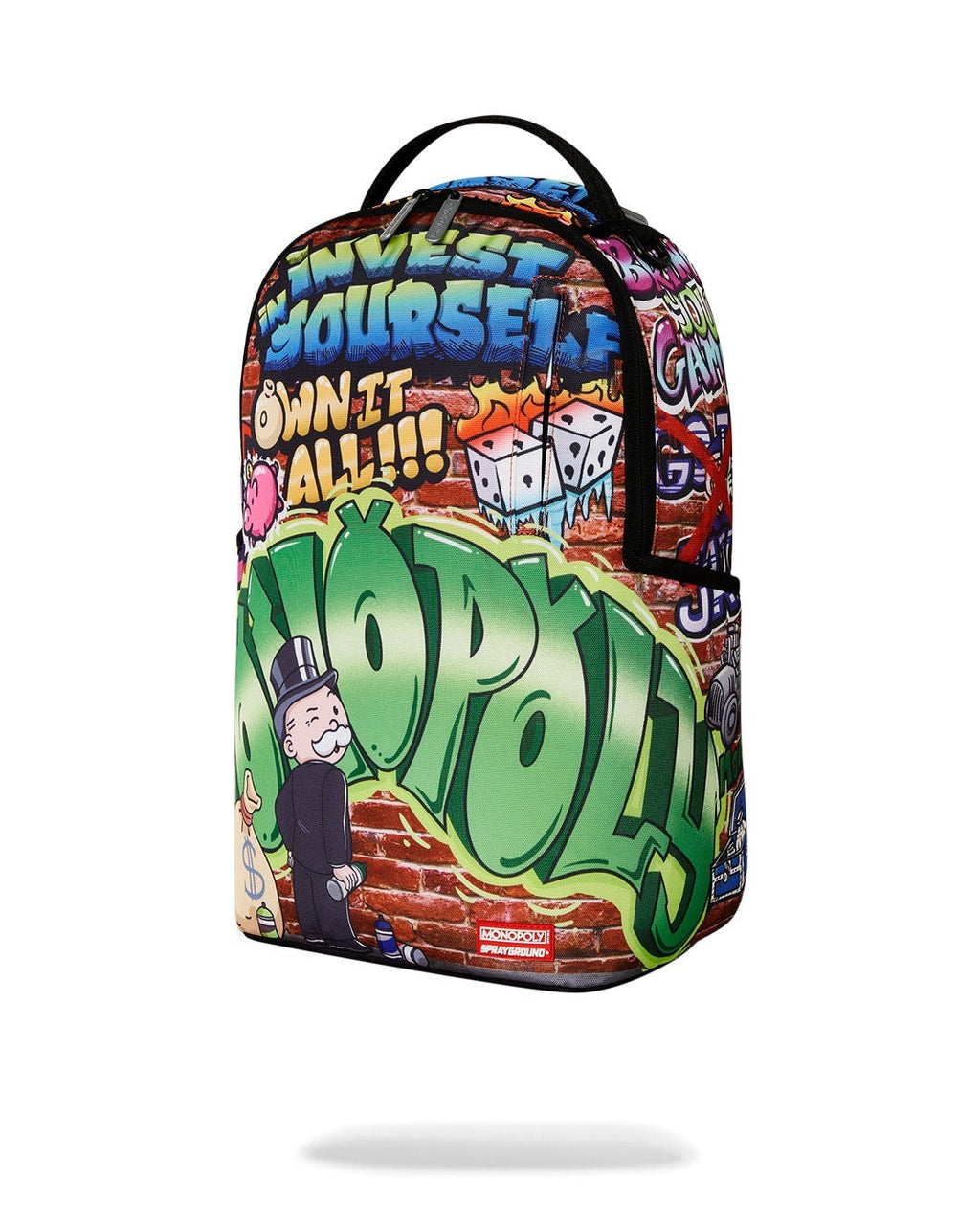 Sac à dos - MONOPOLY MAN GRAFFITI DLXR BACKPACK - SPRAYGROUND - Sac à