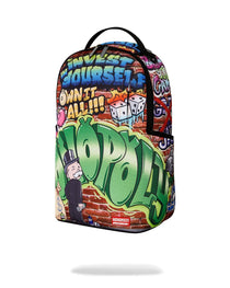 Sac à dos - MONOPOLY MAN GRAFFITI DLXR BACKPACK - SPRAYGROUND - Sac à