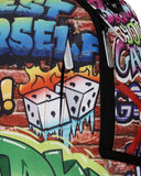 Sac à dos - MONOPOLY MAN GRAFFITI DLXR BACKPACK  - SPRAYGROUND