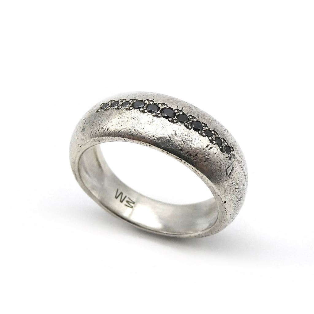 Curvy stones ring - Enri Mars