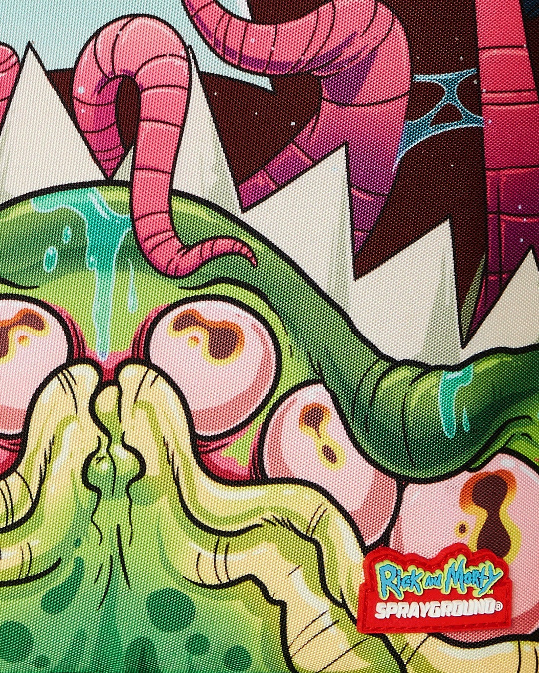 Sac à dos - RICK AND MORTY DLXR ALIEN MOUTH DLXR BACKPACK - SPRAYGROUND - Sac à