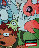 Sac à dos - CRAMMED FUTURAMA DLXR BACKPACK  - SPRAYGROUND