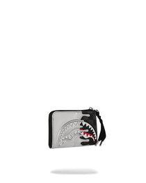 Accessoire - SILVER SIDE DRIP BLACK CHECK WALLET - SPRAYGROUND-Magna-Carta
