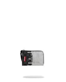 Accessoire - SILVER SIDE DRIP BLACK CHECK WALLET - SPRAYGROUND-Magna-Carta