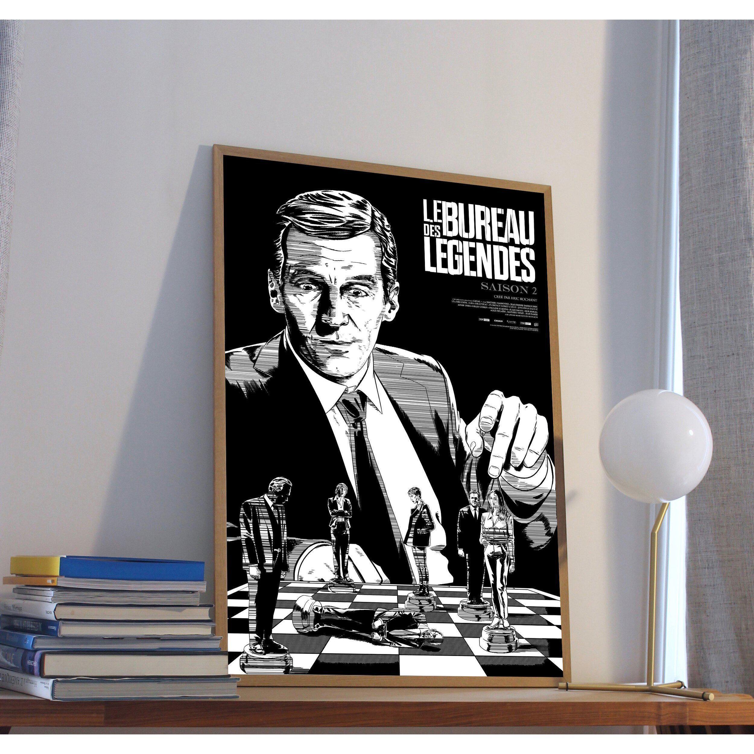 Affiche Le bureau des légendes - saison 2 - Plakat Secondary image