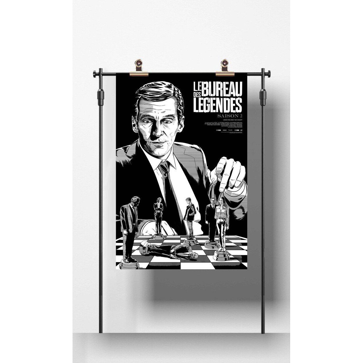 Affiche Le bureau des légendes - saison 2 - Plakat-Magna-Carta Main image