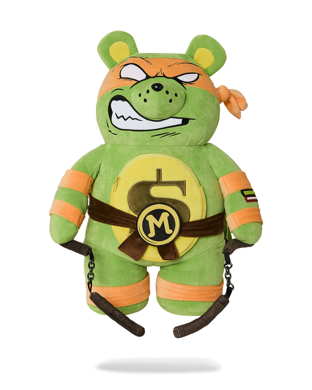Sac à dos - TMNT MICHAELANGELO MONEYBEAR BACKPACK - SPRAYGROUND Image principale du produit