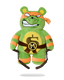 Sac à dos - TMNT MICHAELANGELO MONEYBEAR BACKPACK - SPRAYGROUND