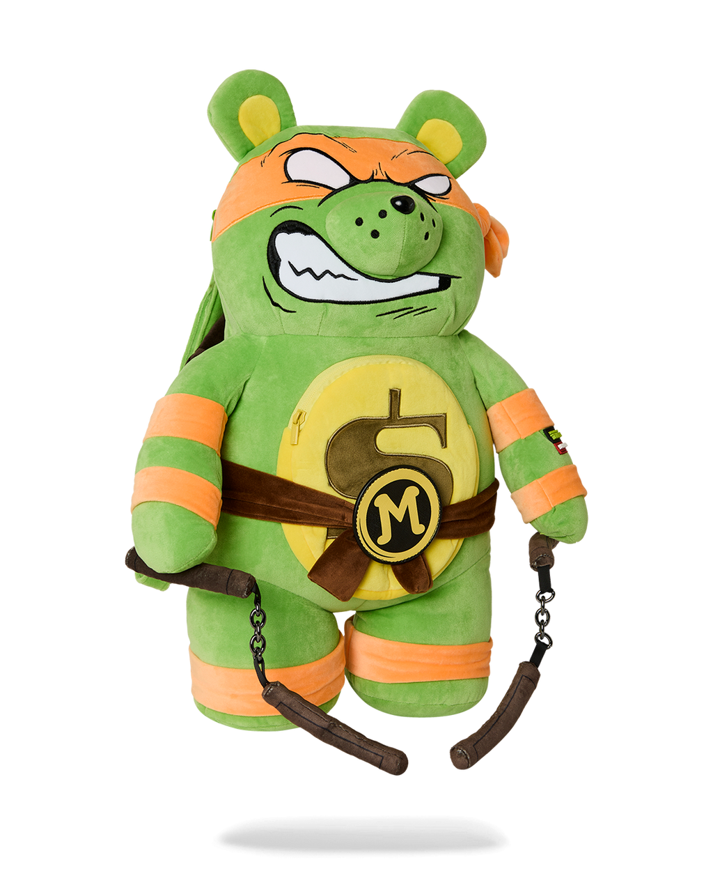 Sac à dos - TMNT MICHAELANGELO MONEYBEAR BACKPACK - SPRAYGROUND