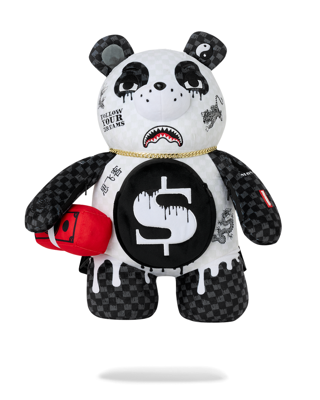 Sac à dos - DRIPPY PANDA MONEYBEAR BACKPACK - SPRAYGROUND