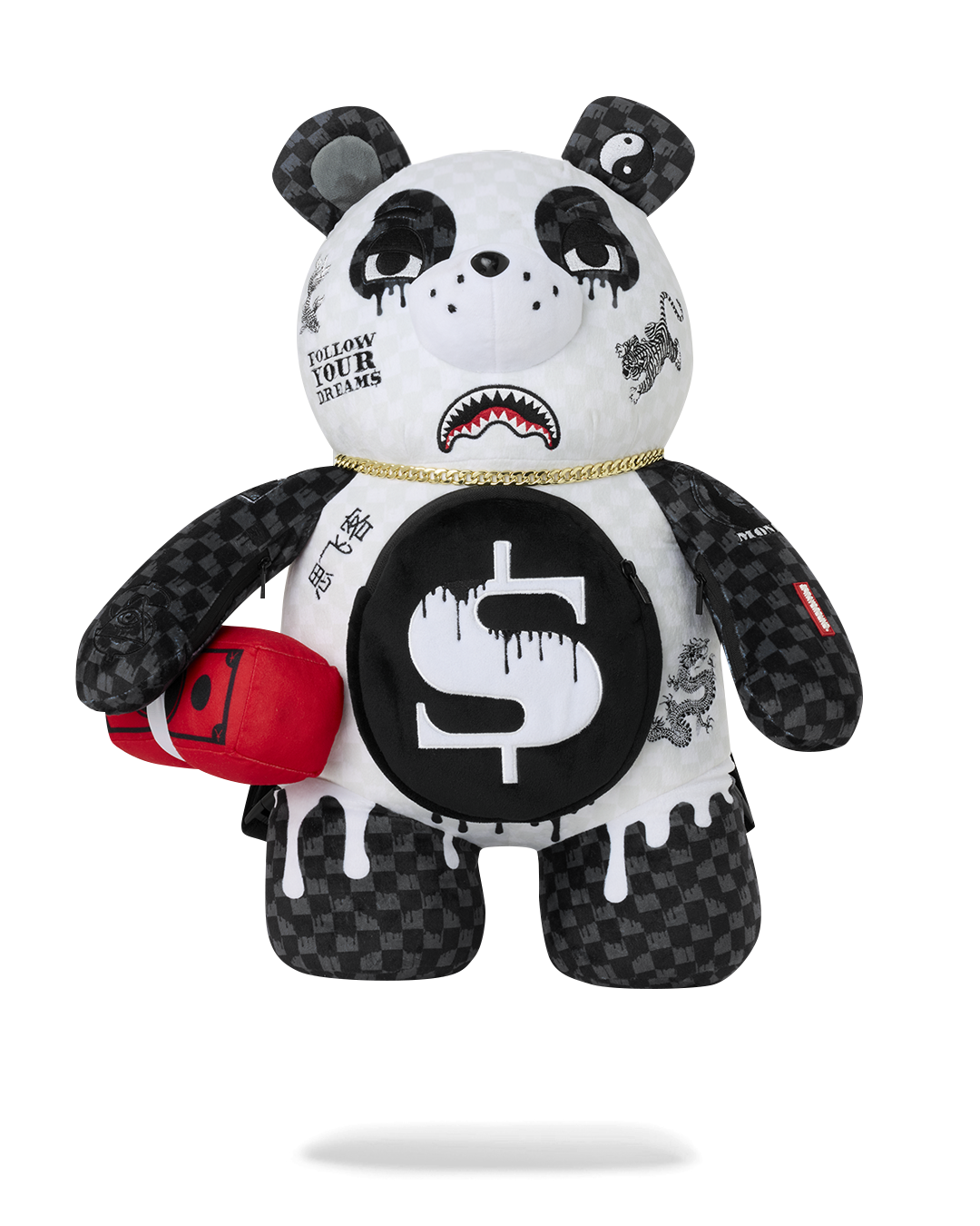 Sac à dos - DRIPPY PANDA MONEYBEAR BACKPACK - SPRAYGROUND