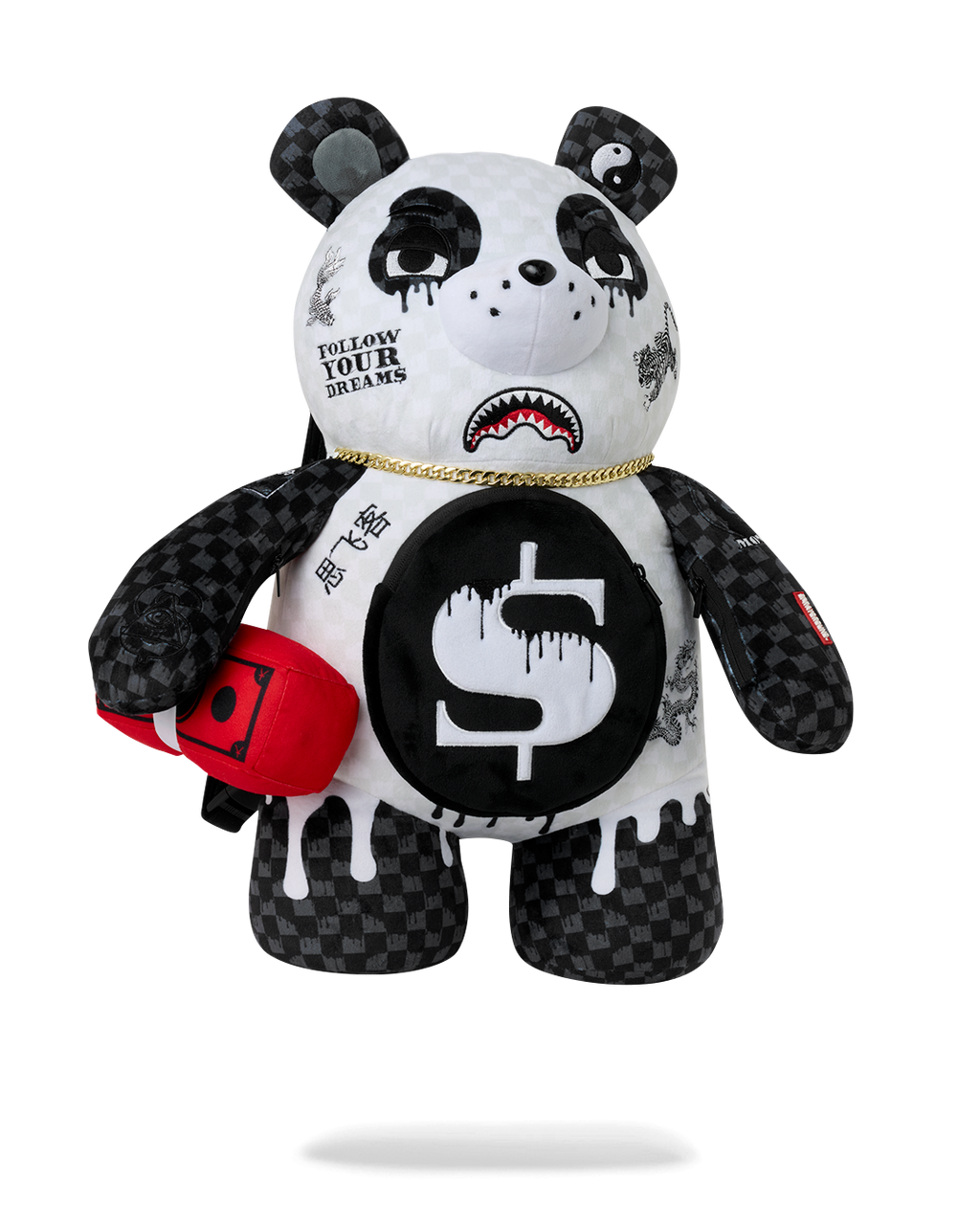 Sac à dos - DRIPPY PANDA MONEYBEAR BACKPACK - SPRAYGROUND