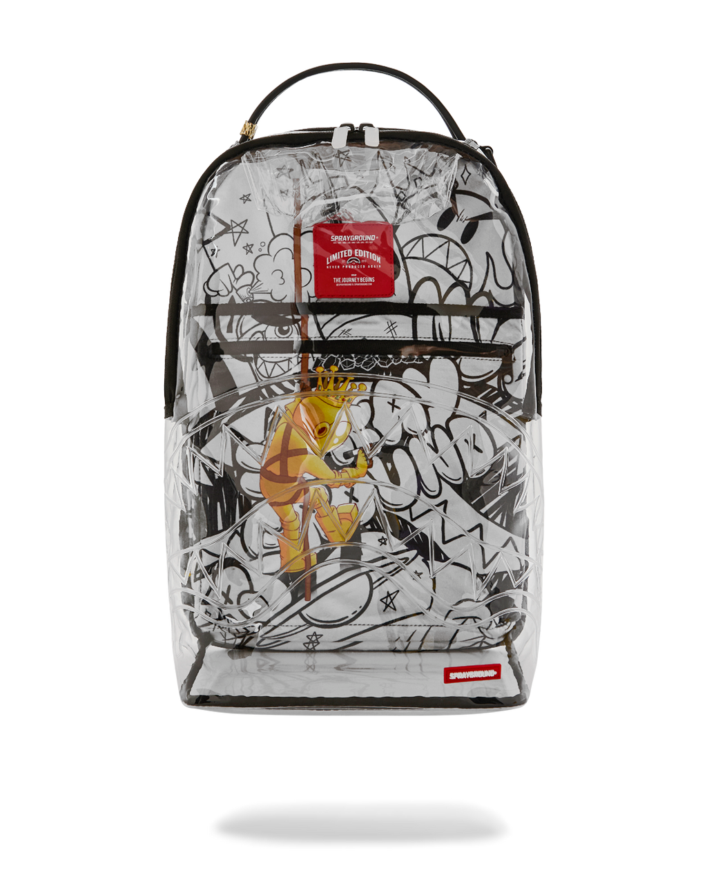 Sac à dos - ASTROMANE DOODLE CLEAR BACKPACK - SPRAYGROUND
