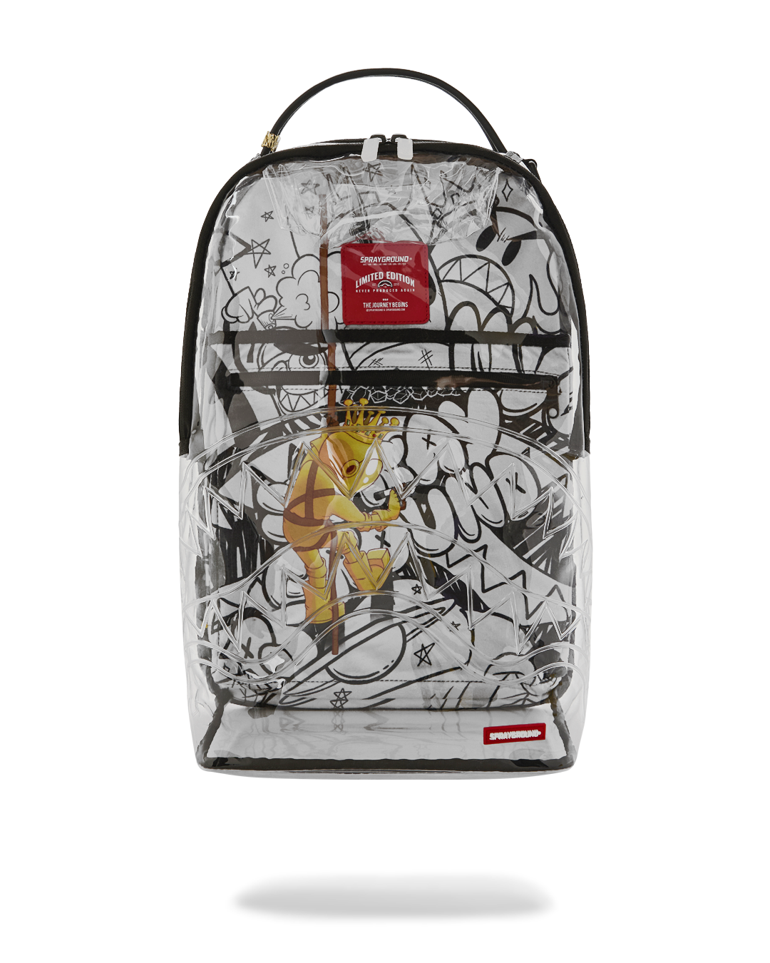 Sac à dos - ASTROMANE DOODLE CLEAR BACKPACK - SPRAYGROUND