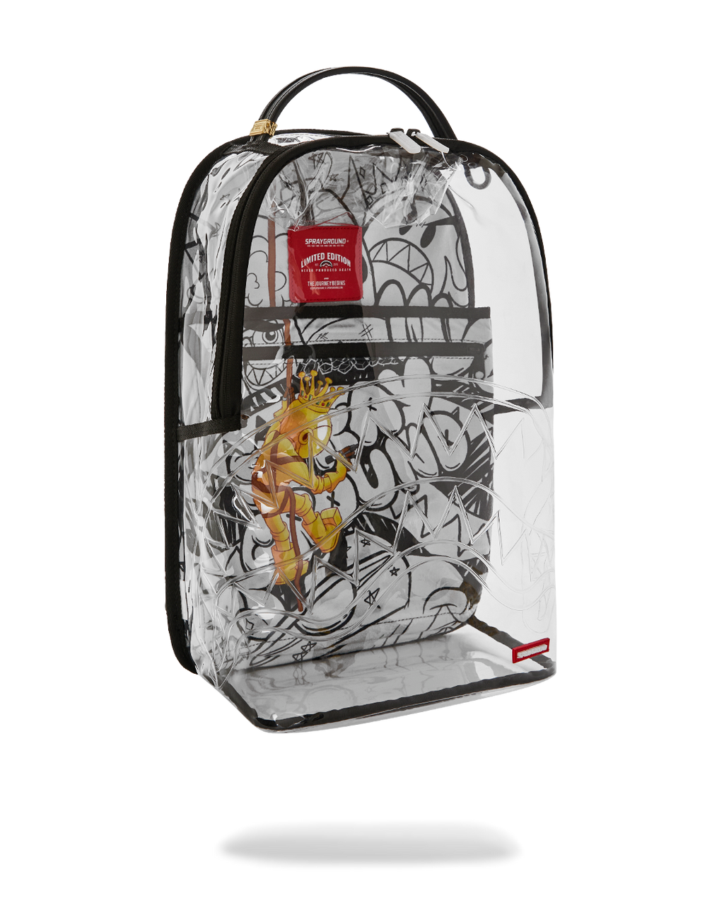 Sac à dos - ASTROMANE DOODLE CLEAR BACKPACK - SPRAYGROUND