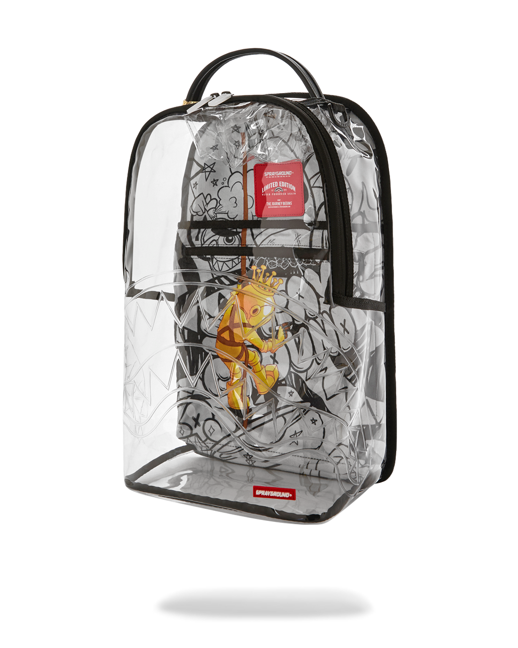 Sac à dos - ASTROMANE DOODLE CLEAR BACKPACK - SPRAYGROUND