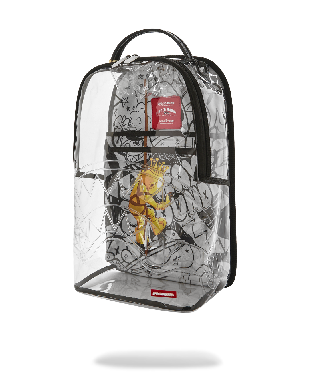 Sac à dos - ASTROMANE DOODLE CLEAR BACKPACK - SPRAYGROUND