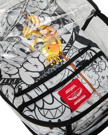 Sac à dos - ASTROMANE DOODLE CLEAR BACKPACK - SPRAYGROUND