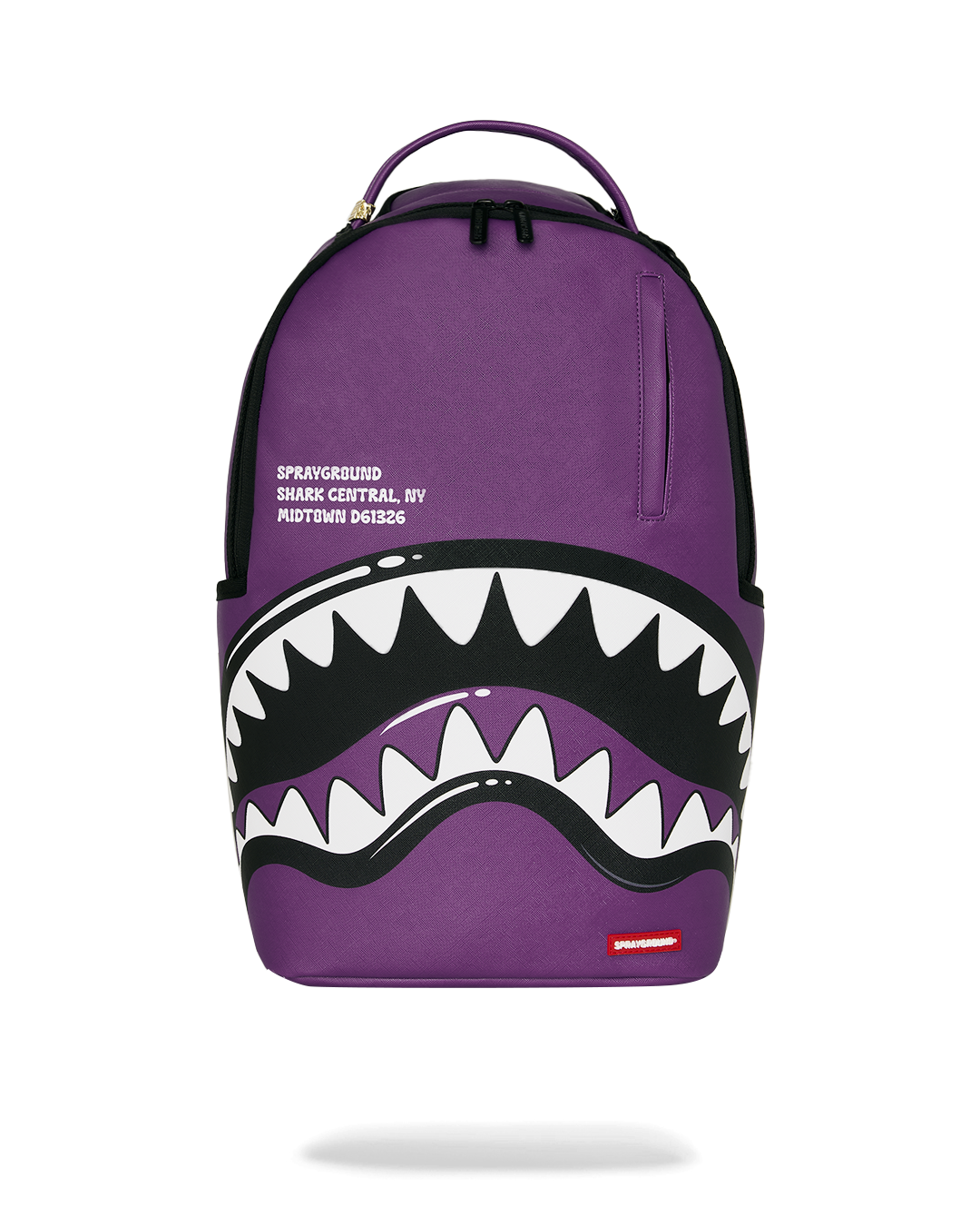 Sac à dos - SHARK CENTRAL BUBBLY PURPLE BACKPACK - SPRAYGROUND Main image