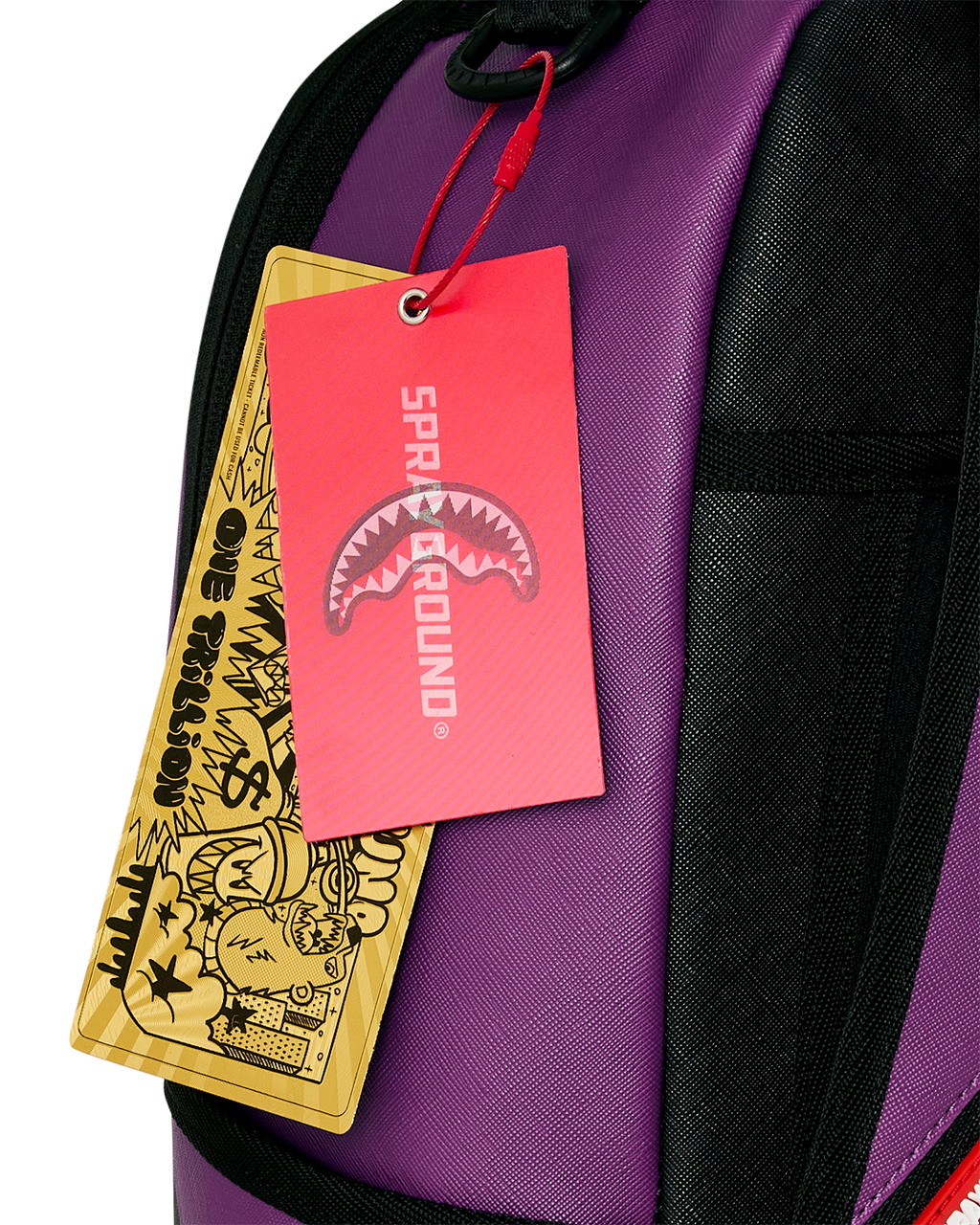 Sac à dos - SHARK CENTRAL BUBBLY PURPLE BACKPACK - SPRAYGROUND