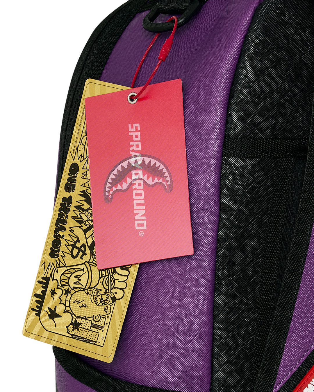 Sac à dos - SHARK CENTRAL BUBBLY PURPLE BACKPACK - SPRAYGROUND