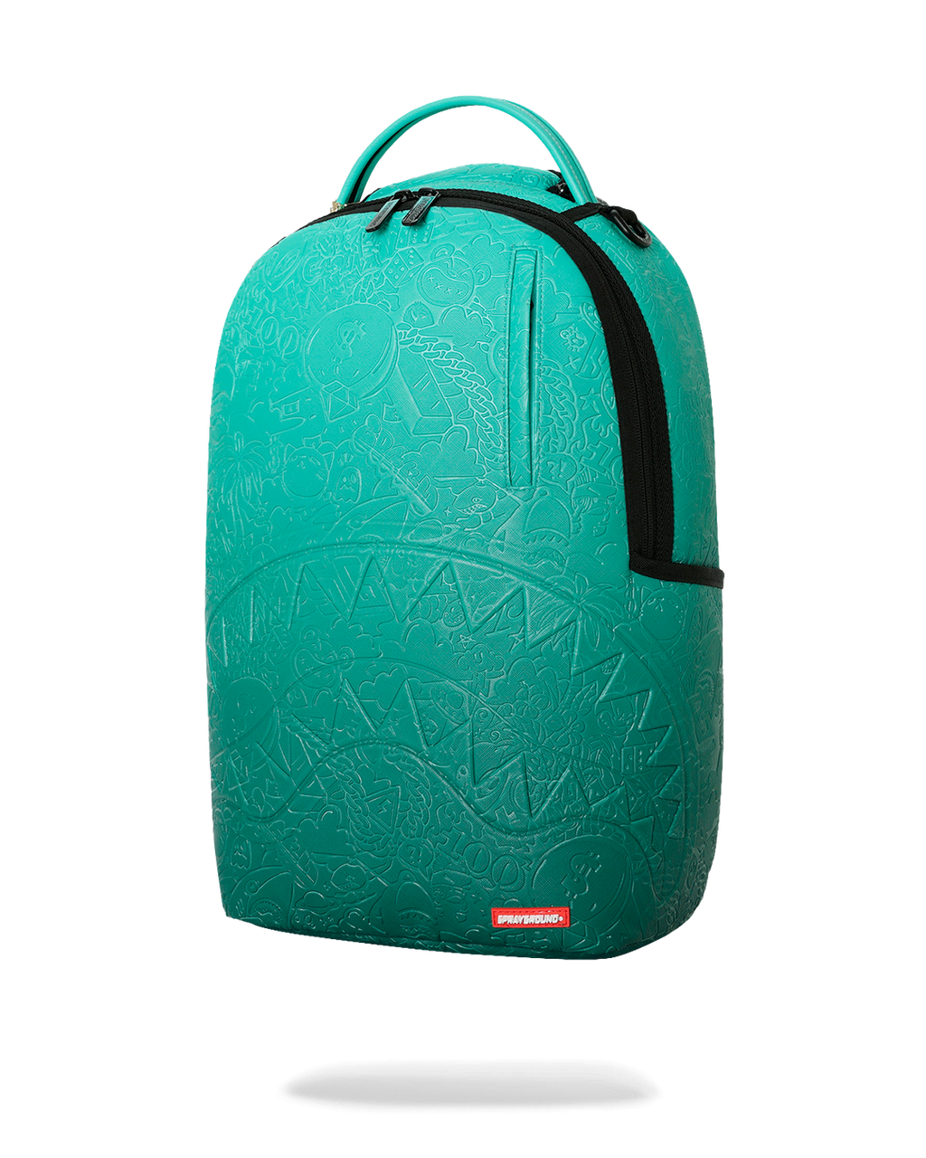 Sac à dos - TURQUOISE DOODLE EMBOSS BACKPACK - SPRAYGROUND