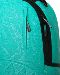 Sac à dos - TURQUOISE DOODLE EMBOSS BACKPACK - SPRAYGROUND