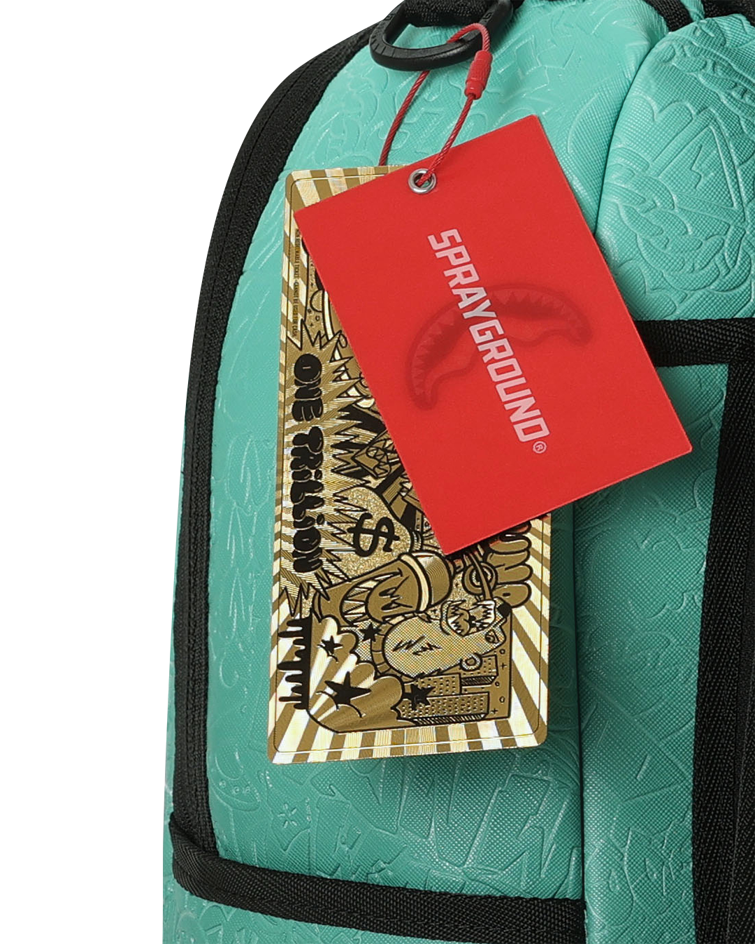 Sac à dos - TURQUOISE DOODLE EMBOSS BACKPACK - SPRAYGROUND