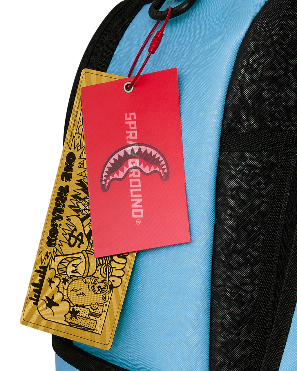 Sac à dos - SHARK CENTRAL BUBBLY BLUE BACKPACK - SPRAYGROUND