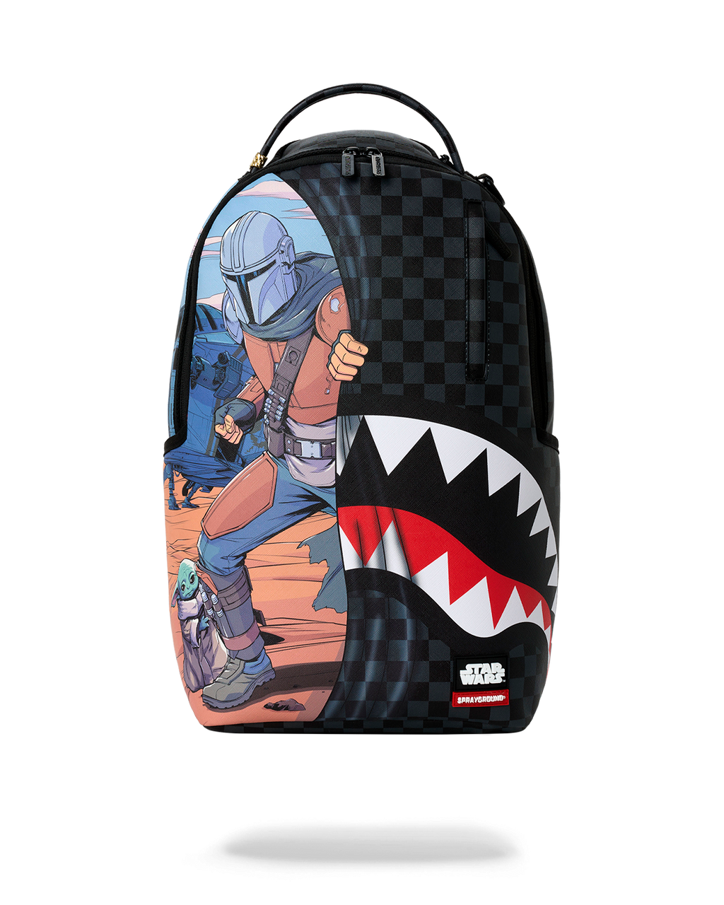 Sac à dos - STAR WARS MANDO AND GROKU REVEAL BACKPACK - SPRAYGROUND
