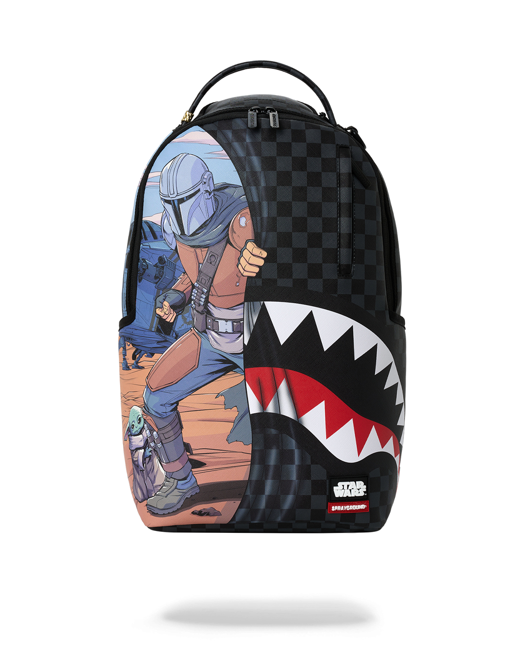 Sac à dos - STAR WARS MANDO AND GROKU REVEAL BACKPACK - SPRAYGROUND