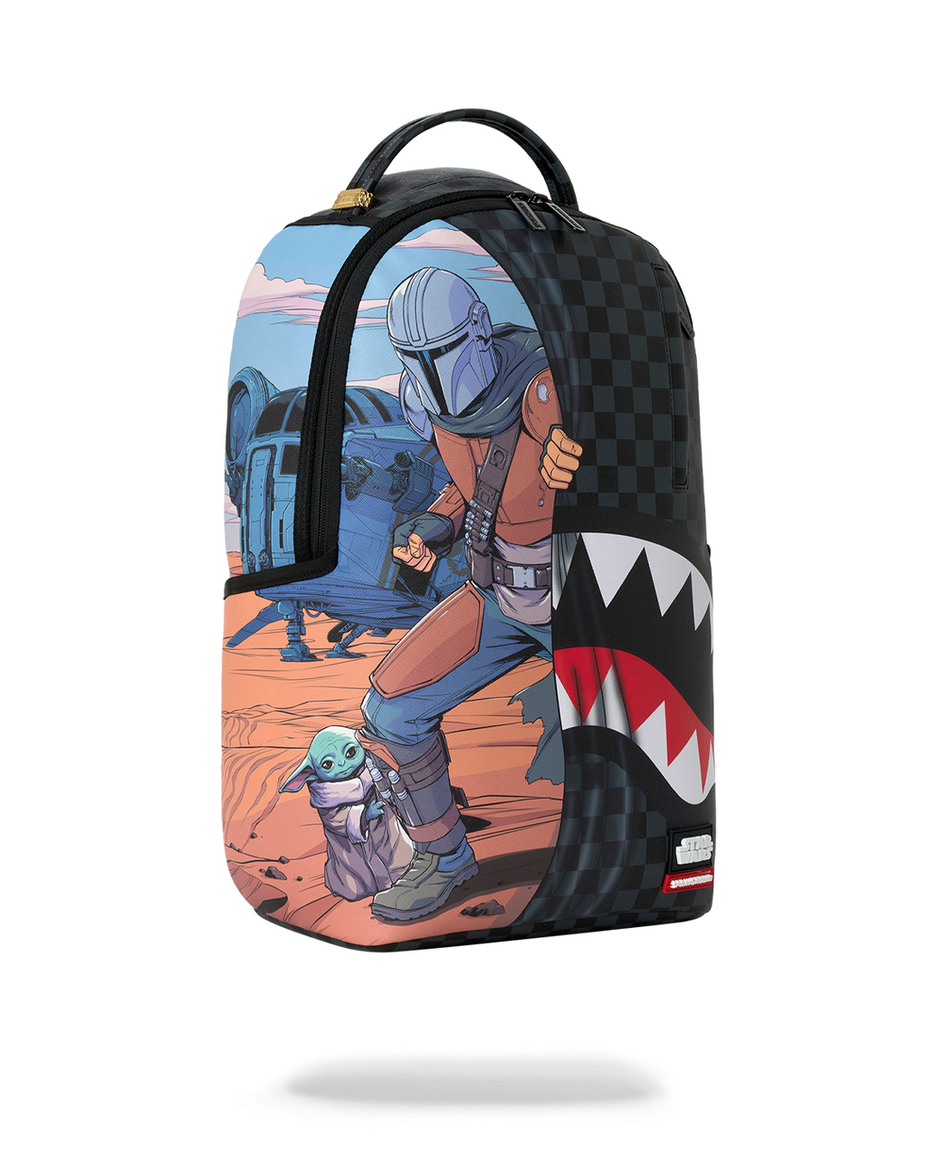 Sac à dos - STAR WARS MANDO AND GROKU REVEAL BACKPACK - SPRAYGROUND