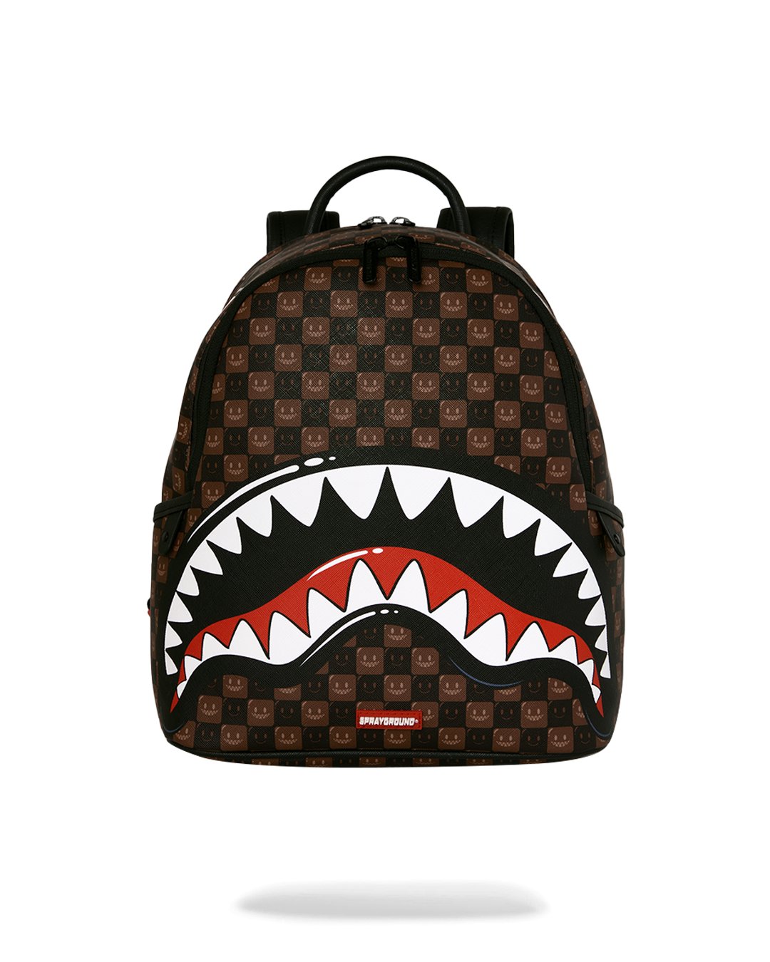 Sac à dos - SHARKS IN PARIS WTF BUBBLE BROWN CHECK SAVAGE BACKPACK - SPRAYGROUND Main image