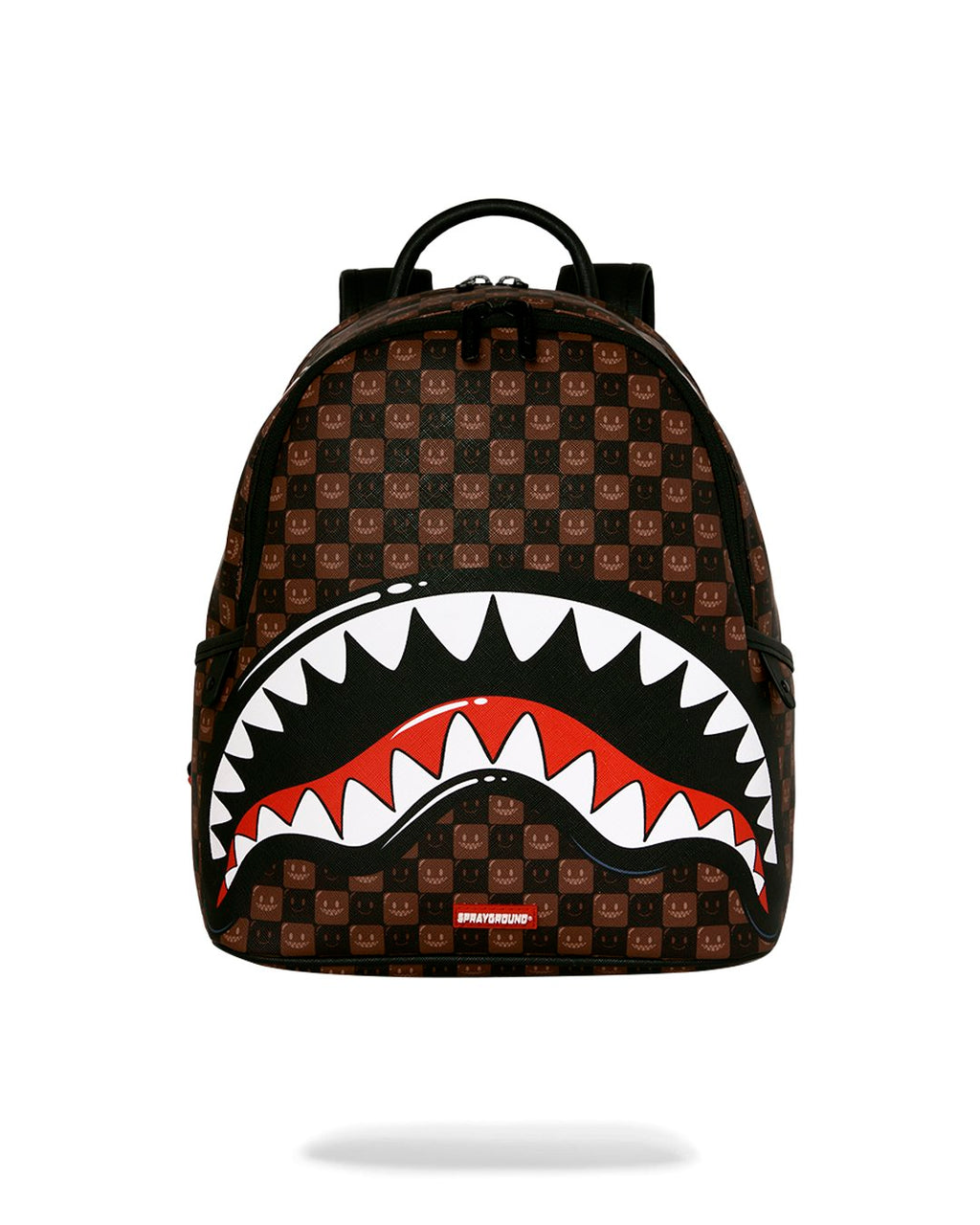 Sac à dos - SHARKS IN PARIS WTF BUBBLE BROWN CHECK SAVAGE BACKPACK - SPRAYGROUND