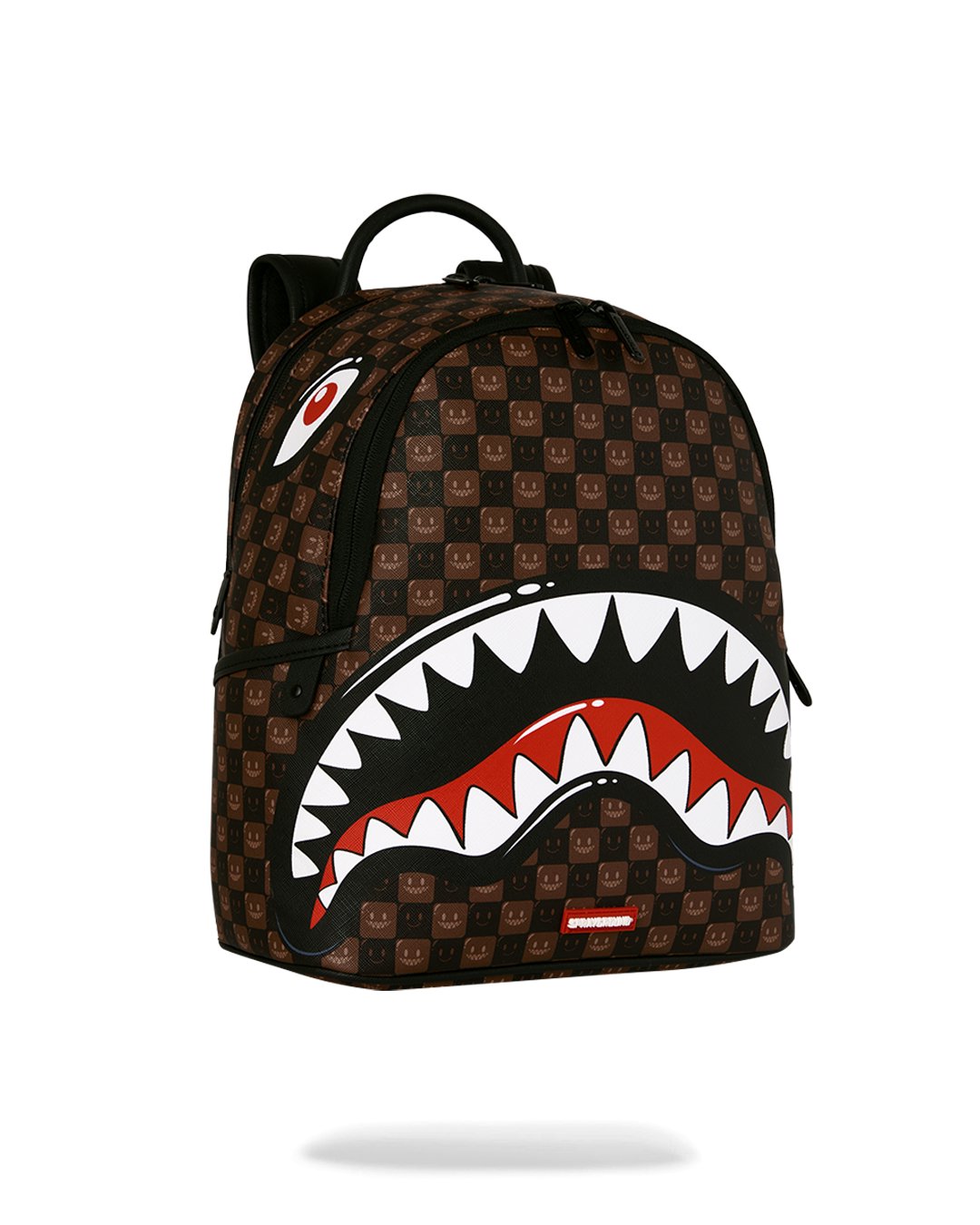 Sac à dos - SHARKS IN PARIS WTF BUBBLE BROWN CHECK SAVAGE BACKPACK - SPRAYGROUND