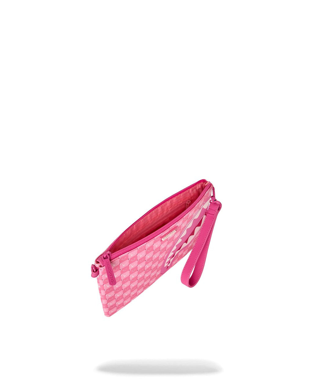 Sac bandoulière - PINK NEW CHECK FACES CROSSOVER CLUTCH - SPRAYGROUND