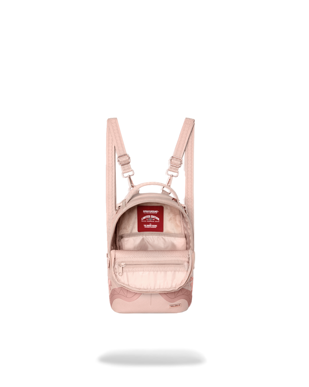 ROSE GHOST DRIP MINI BACKPACK SPRAYGROUND
