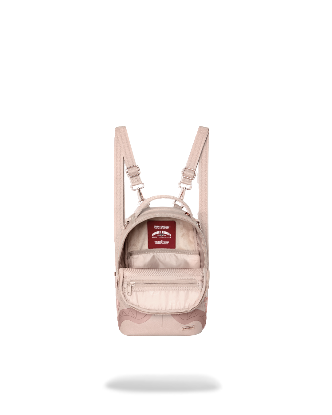 ROSE GHOST DRIP MINI BACKPACK SPRAYGROUND