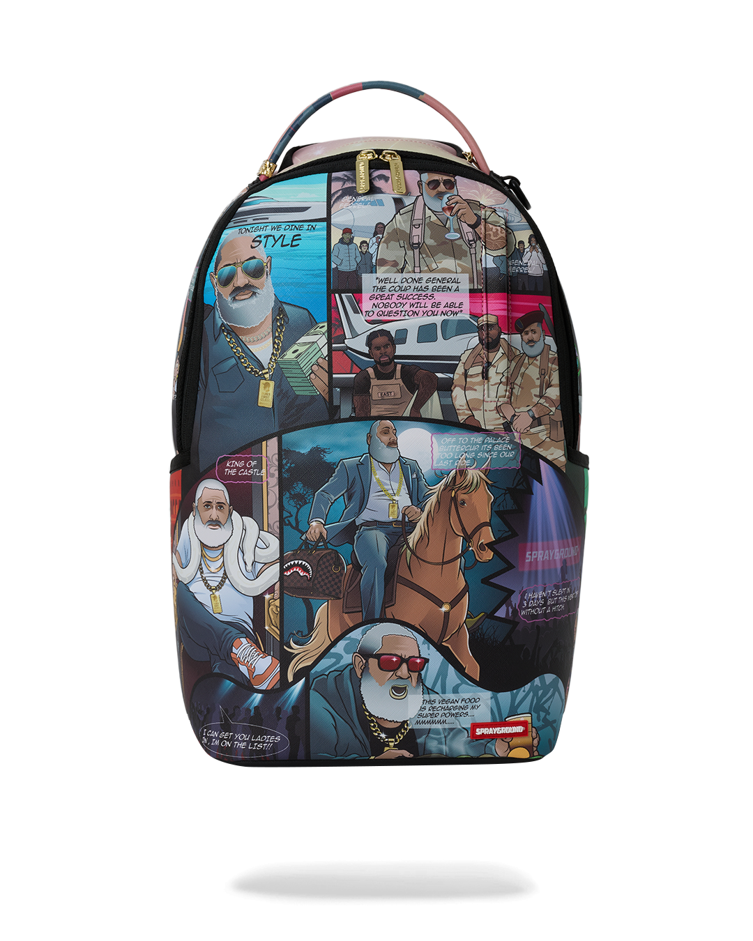 Sac à dos - JAMES FIRST CLASS COMIC BACKPACK - SPRAYGROUND Main image