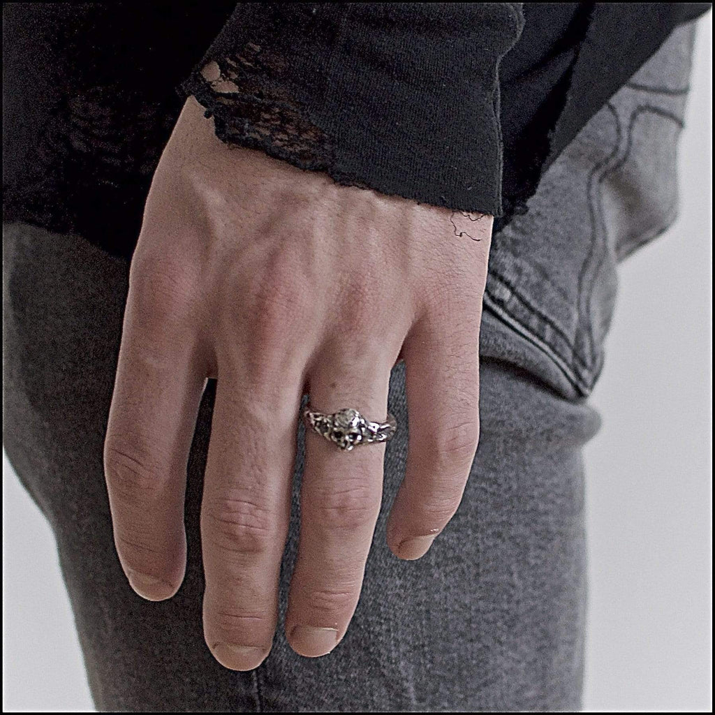 Bague tête de mort - Black Rock Jewel-Magna-Carta