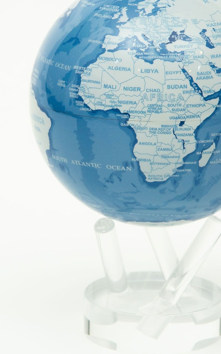 Bleu et Blanc - IWB - MOVA Globes-Magna-Carta Image principale du produit