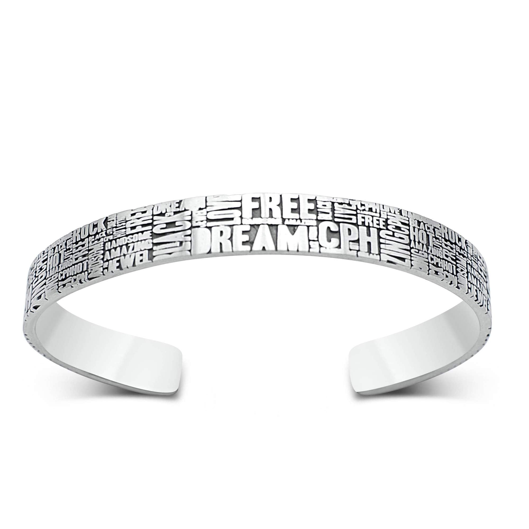 Bracelet homme Free Dream en argent - Black Rock Jewel-Magna-Carta Image principale du produit